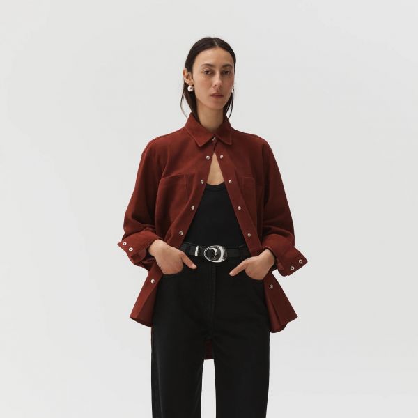 Suede Deren Blouse