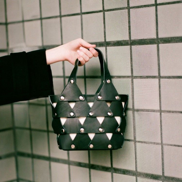 Patti Tote Black Vacchetta