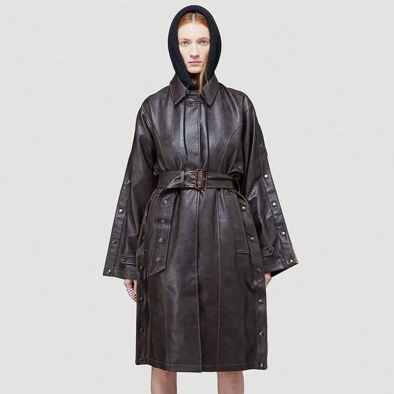Snap Trench Coat