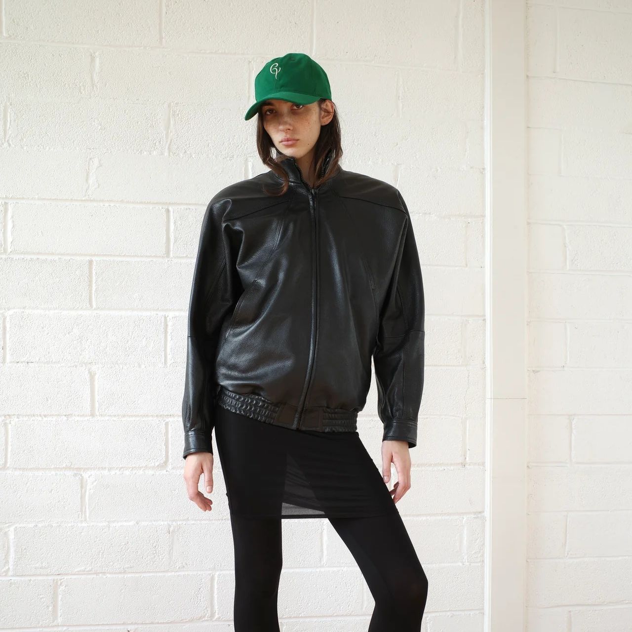 Batwing Leather Jacket