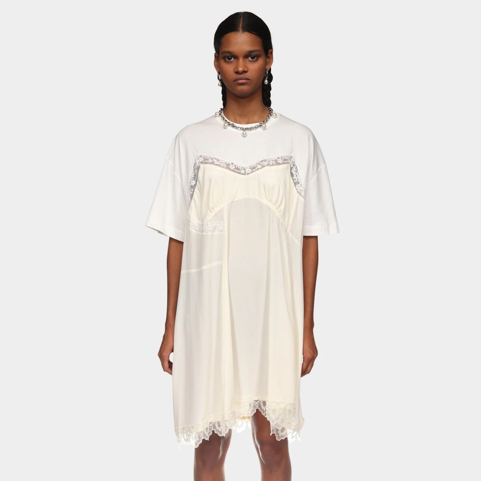 Camisole Detail T-shirt Dress