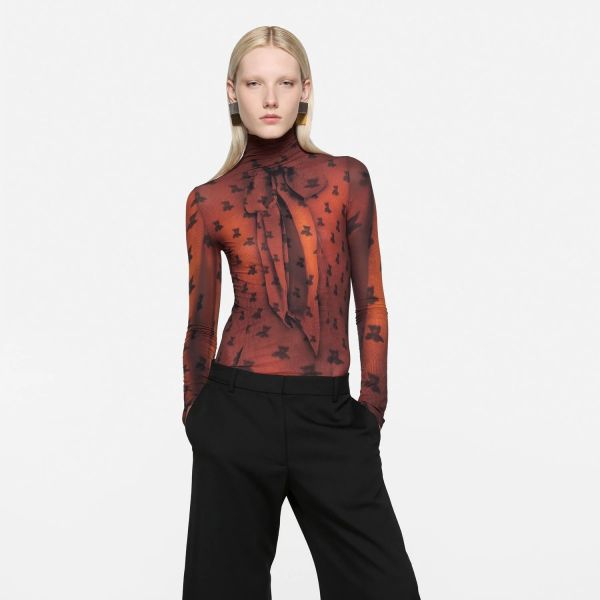 T-SHIRT IMPRIMÉ AJUSTÉ