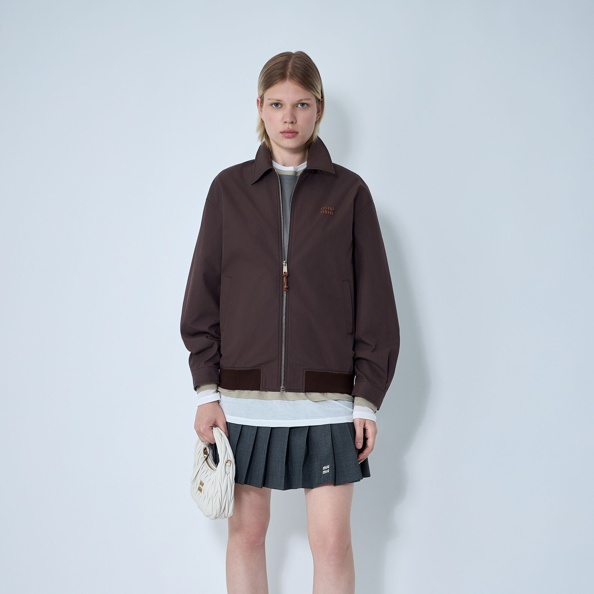 Cotton Blouson Jacket