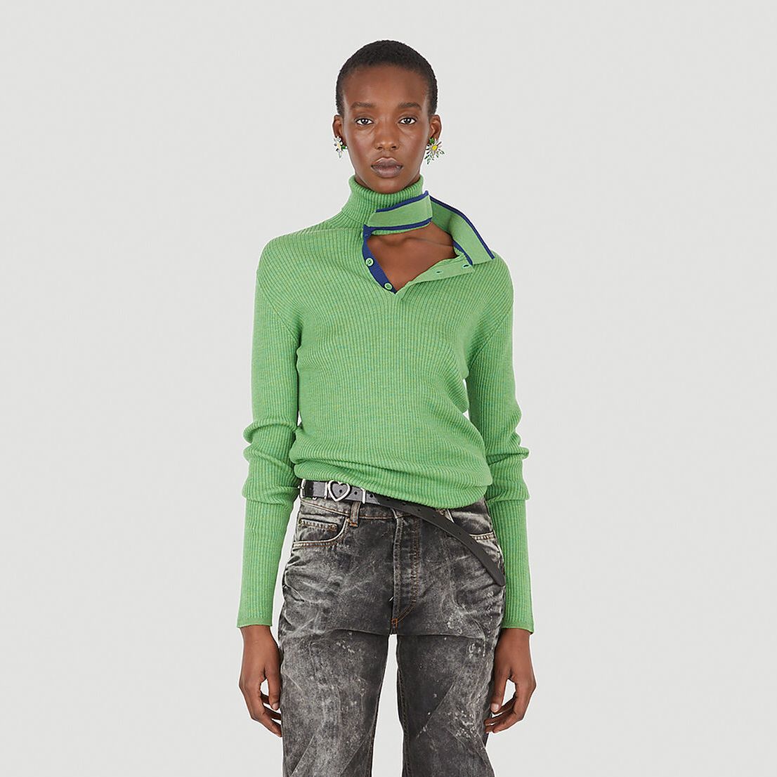 Unisex Double Neck Sweater