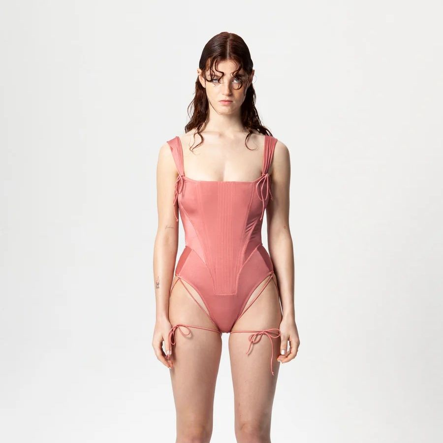 ELIZABETH CORSETED SWIMSUIT