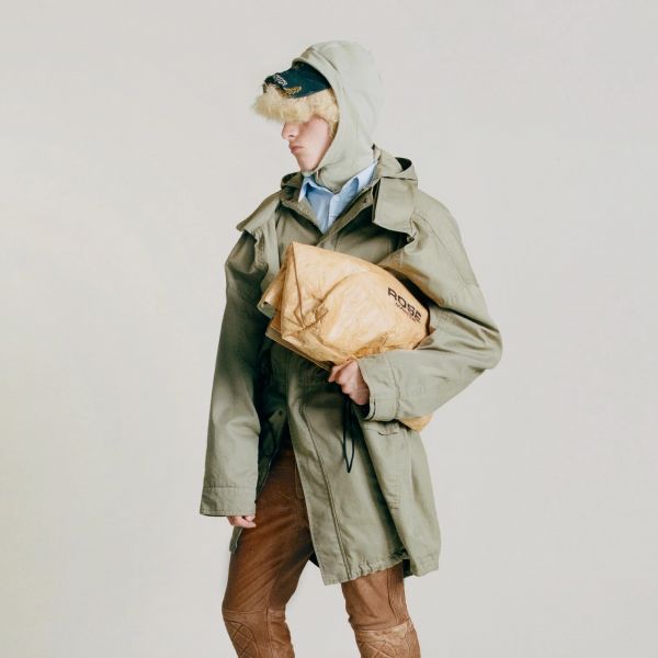 HALF STRETCH TRENCH