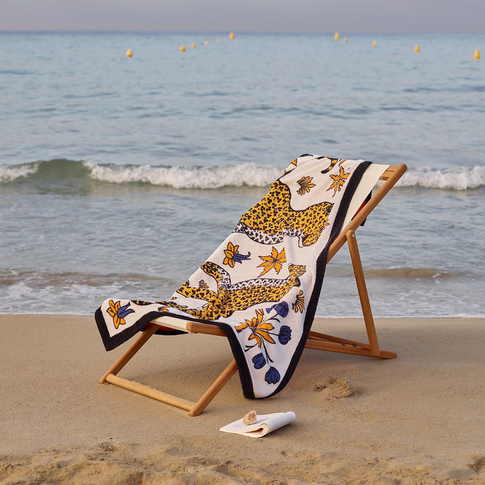 Tapis de plage Léopards