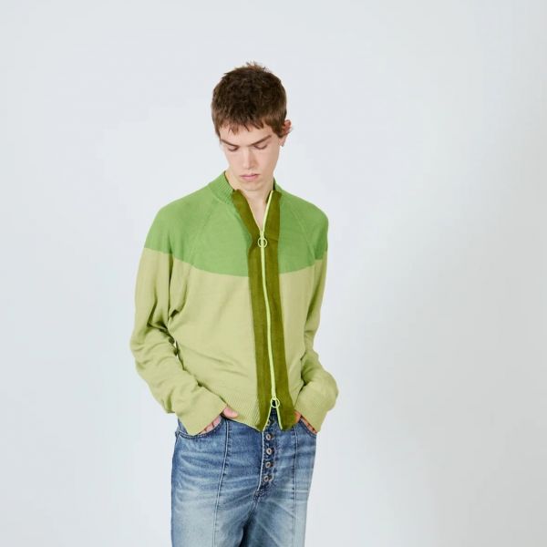 Half Moon Racer Zip-Up