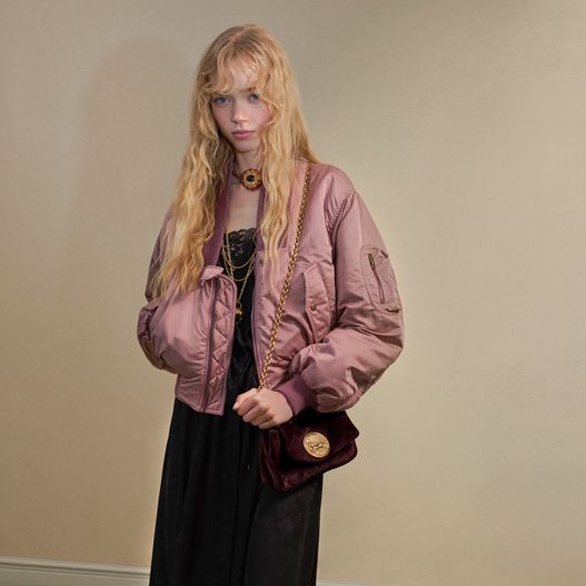 VESTE BOMBER EN NYLON