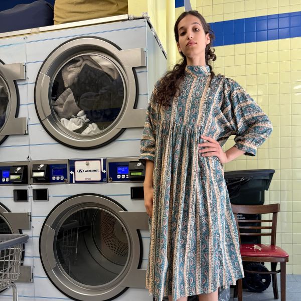 Snap Smock Dress