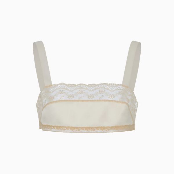SILK LACE BRA
