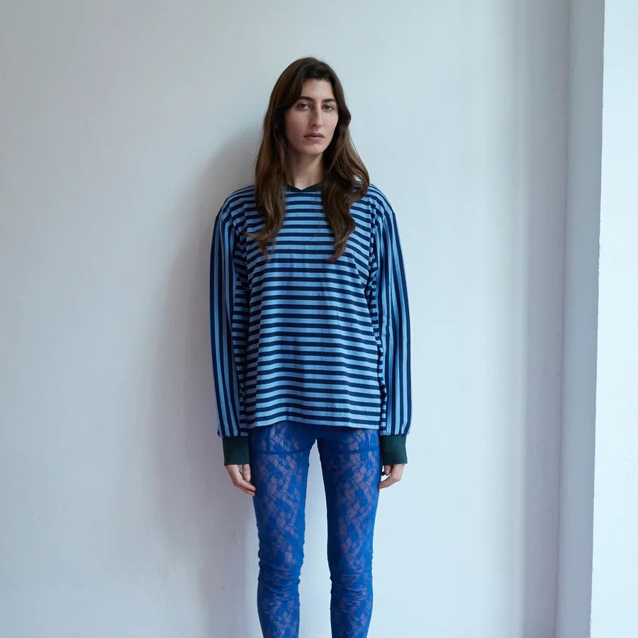 BLUE STRIPE LONG SLEEVE