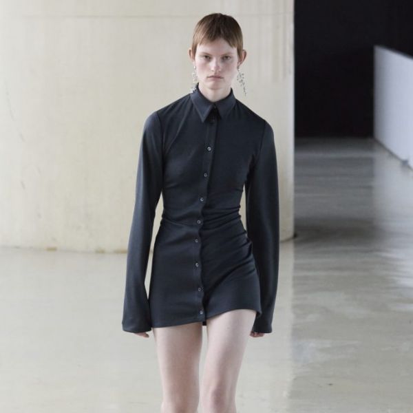 Mini-dress polar plombe