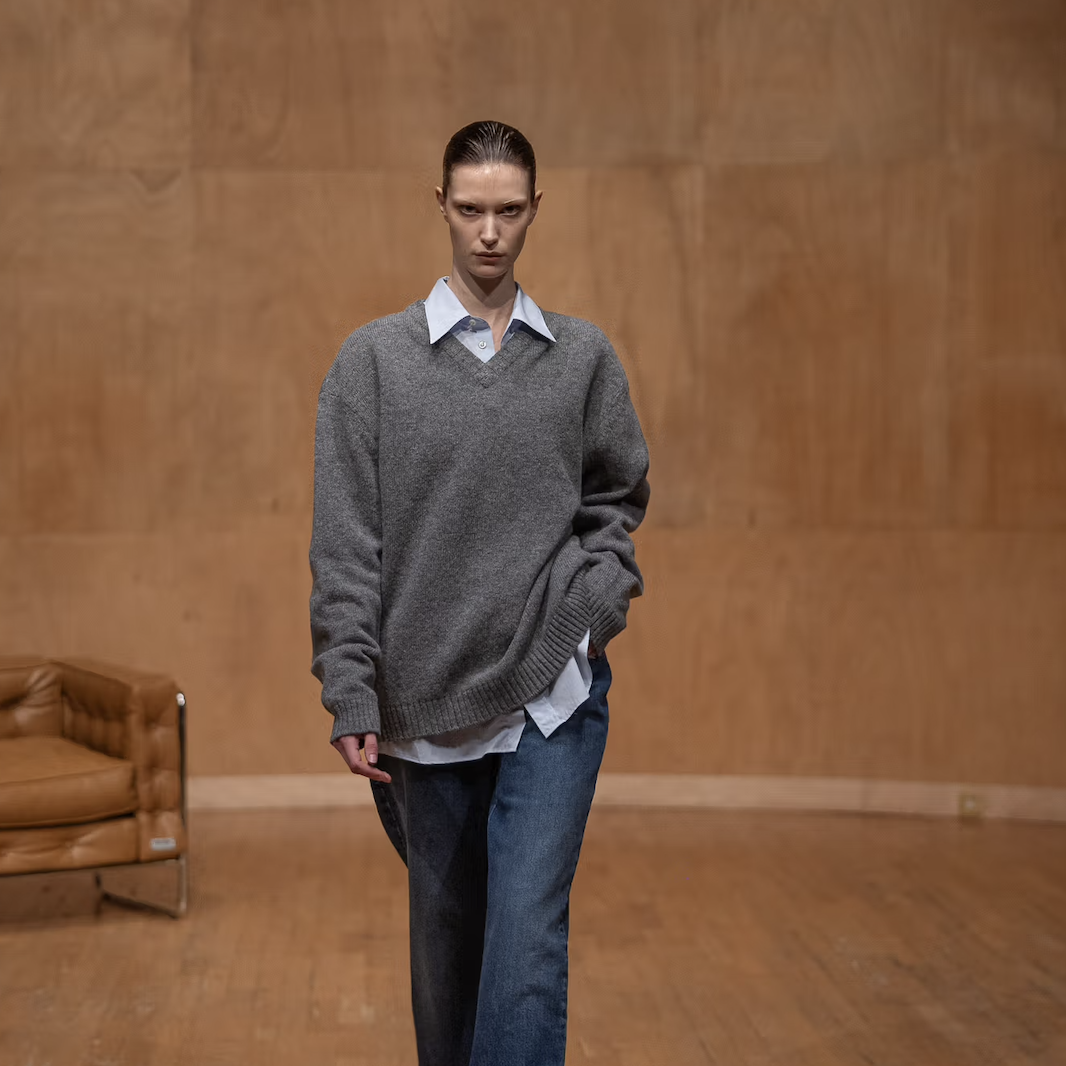 V-neck sweater