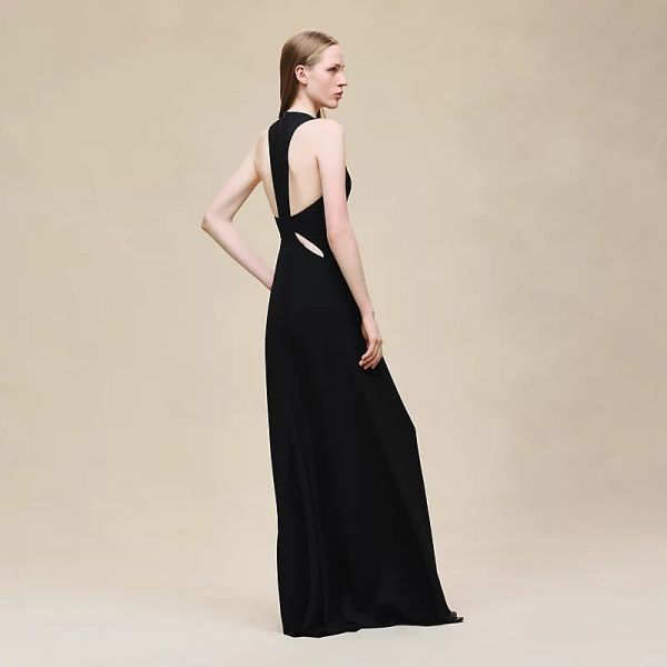 Robe longue à quille