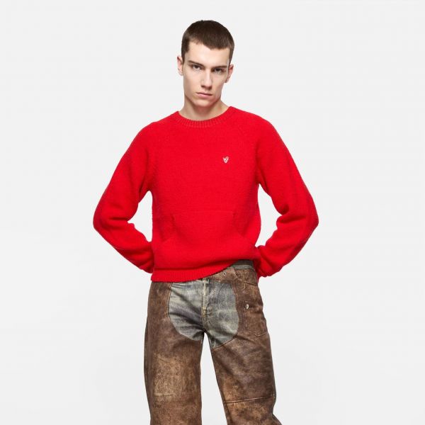 PULL À ENCOLURE RAS DU COU