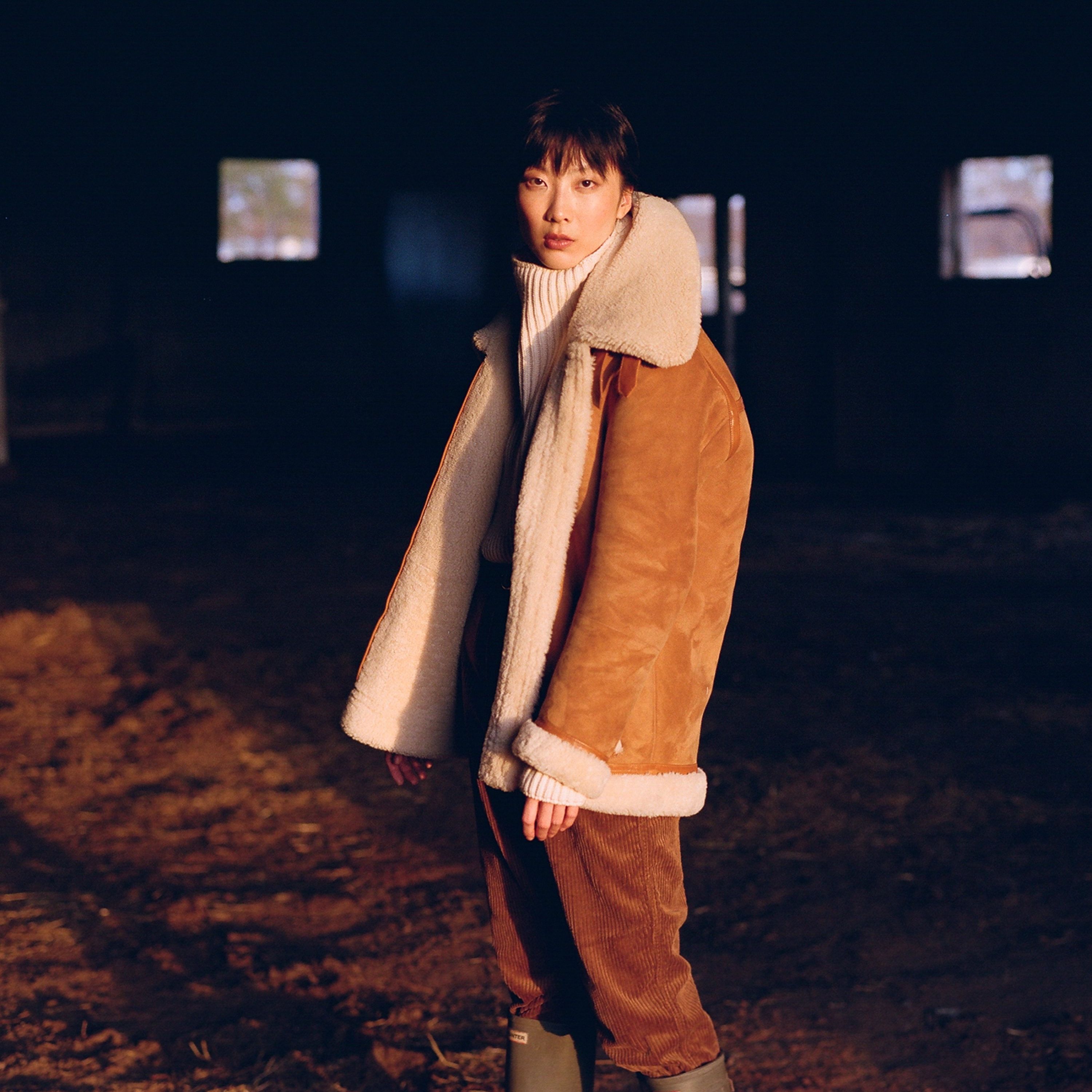Shearling Jacke