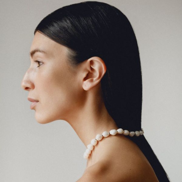 Simple Baroque Pearl Collar