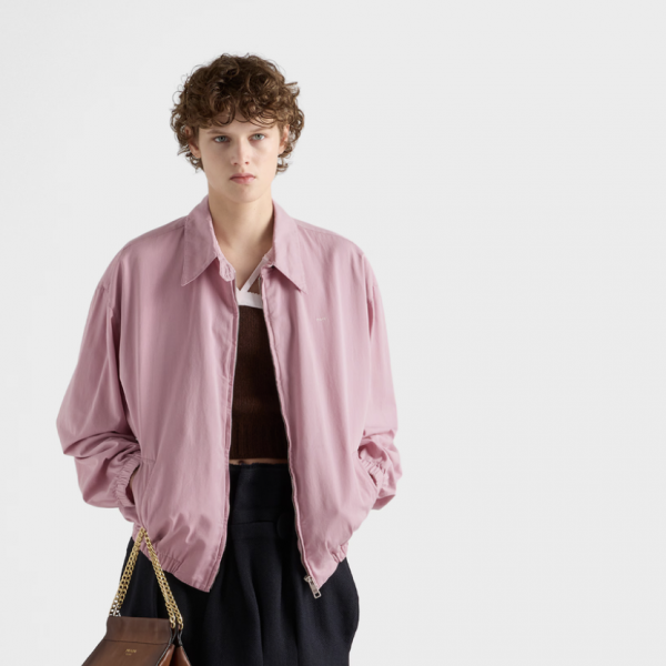 Blouson en gabardine ancienne