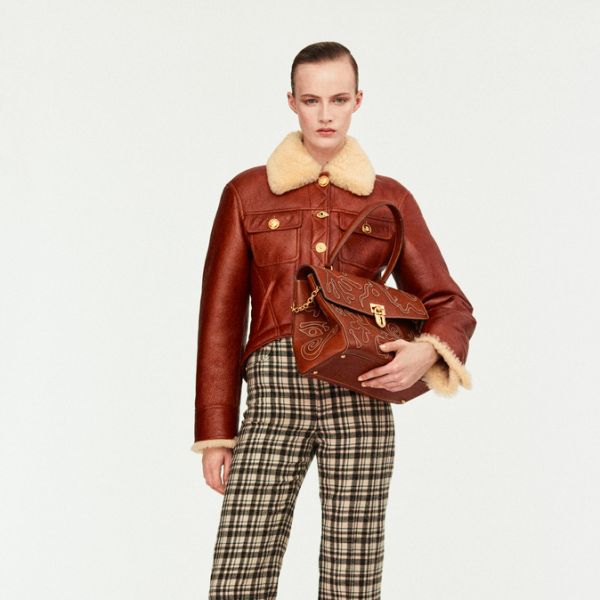 BLOUSON SHEARLING AVIATEUR