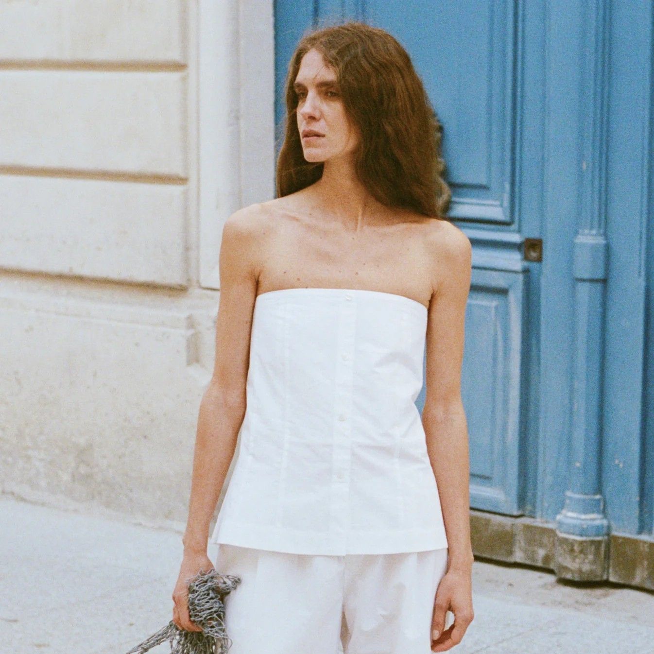 Bustier blanc