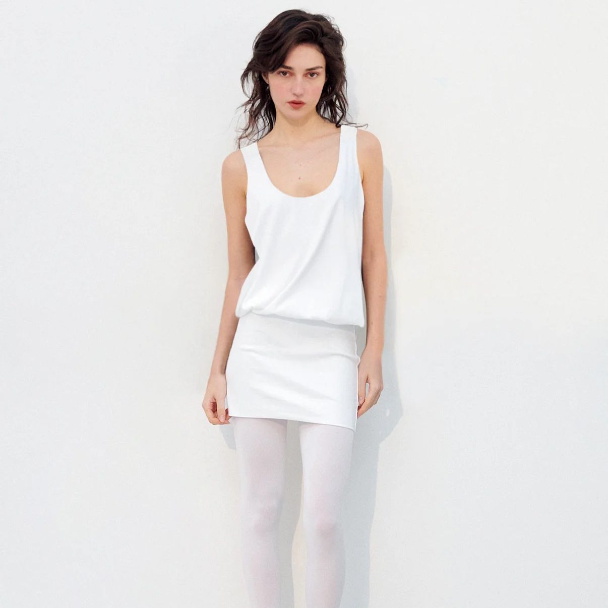 KUSS DRESS WHITE